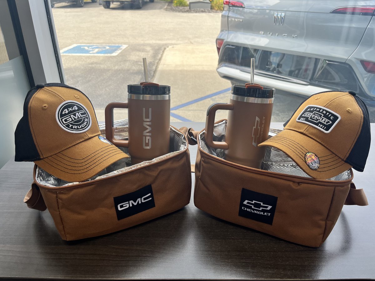 Looking for a last-minute Christmas idea? Attention GMC lovers, these bundles are packed with goodies.  Each bundle includes a "Huddy tumbler," a “Toughen Up” cooler bag, and a Snapback hat. With both Chevrolet and GMC options available, these bundles are only $99.95.