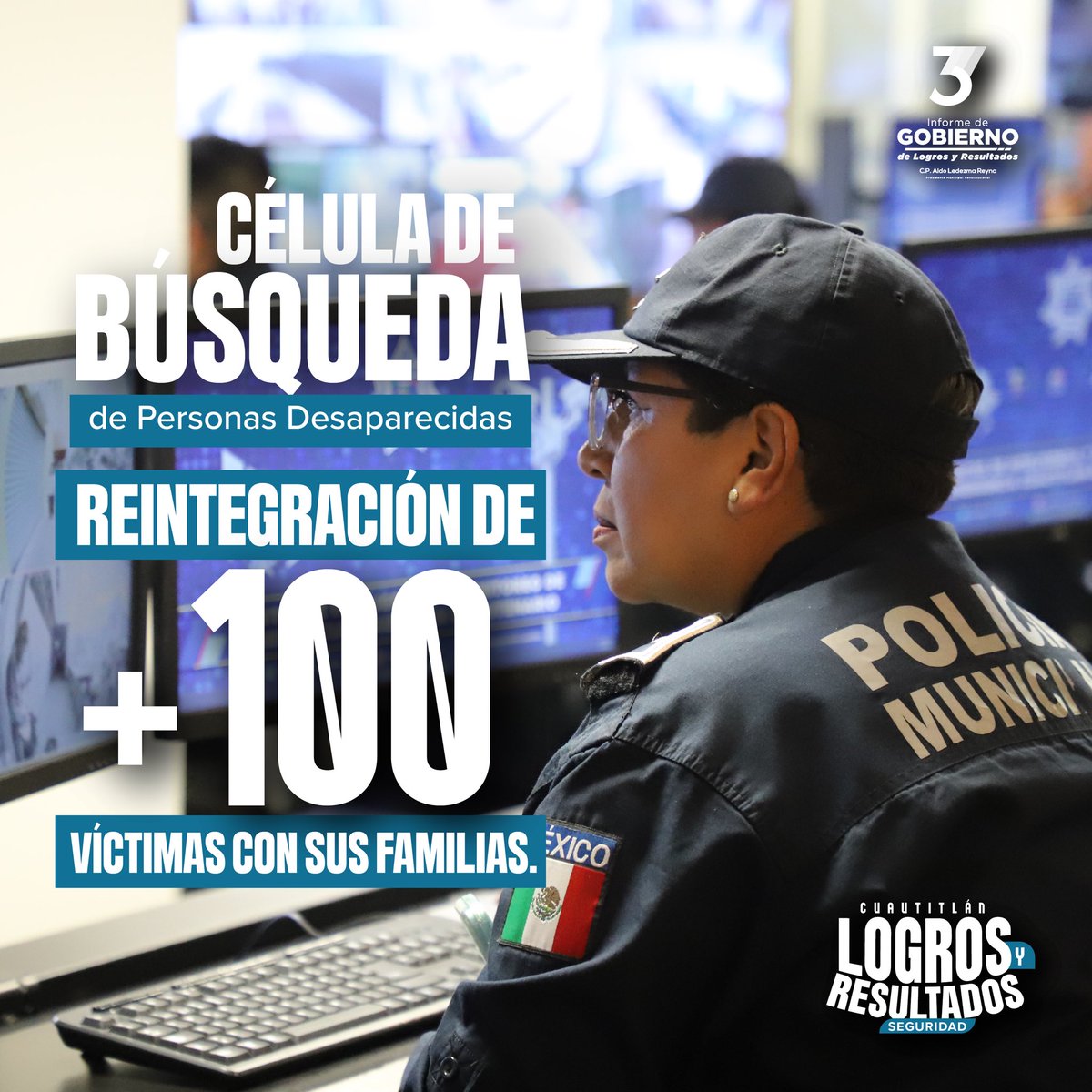 Realizando acciones que otras administraciones simplemente no habían querido atender. 
Garantizamos la efectividad de las acciones de seguridad, fortalecimos la vigulancia y disminuimos drásticamente los índices de delito. 
 #InformeDeGobierno #LogrosYResultados 🇲🇽