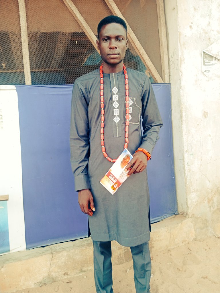 In Abraka for a burial. Thank you Jehovah God..