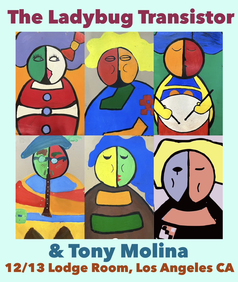 ladybugtoffical's tweet photo. Los Angeles! Final night of our west coat run with Tony Molina at Lodge Room Highland Park!Tickets: https://t.co/WTBipCJEIh @SlumberlandRecs @HHBTMrecs @mergerecords https://t.co/wRBDfiQAMF