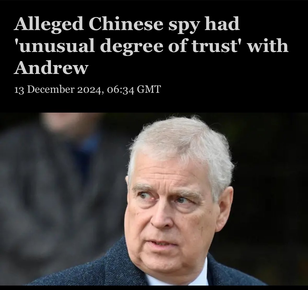 supertanskiii's tweet photo. If you think Prince Andrew hanging out with a Chinese spy is bad just wait until you hear about all the noncing… https://t.co/ozHvcVFyAH