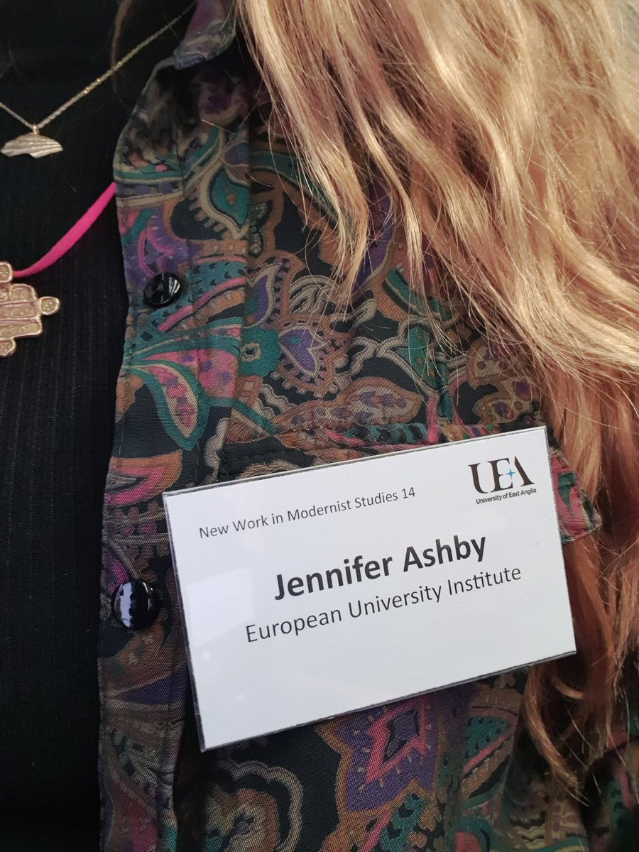 Jennifer Ashby @jenniferashby.bsky.social (@jenniferaashby) on Twitter photo Met so many lovely people at #NWiMS & presented "The Late Metaphysics of Mina Loy: 'Tuning in on the Atom Bomb'". A wholesome note to end my time as a Postgraduate Representative for <a href="/modernistudies/">British Association for Modernist Studies</a> on! Met so many lovely people at #NWiMS & presented "The Late Metaphysics of Mina Loy: 'Tuning in on the Atom Bomb'". A wholesome note to end my time as a Postgraduate Representative for <a href="/modernistudies/">British Association for Modernist Studies</a> on!