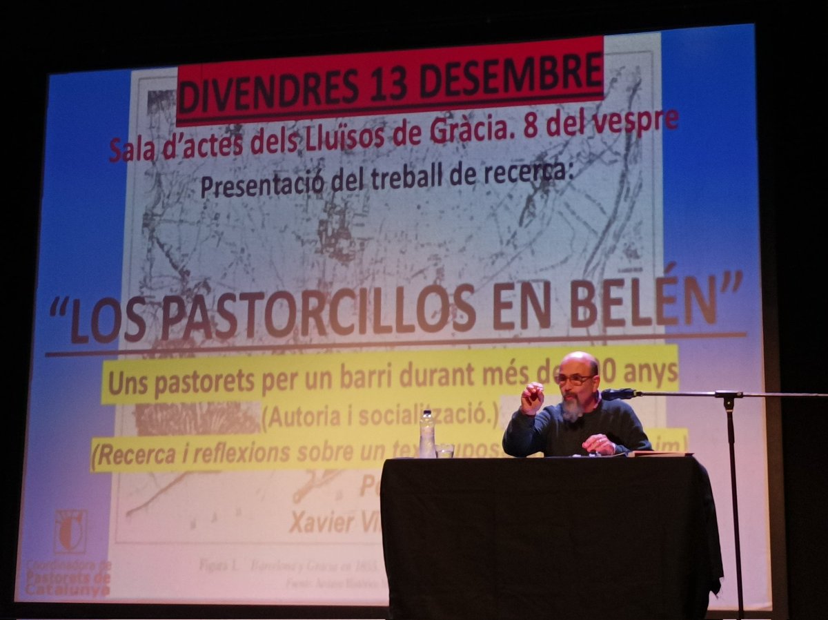 Avui som als <a href="/lluisosdegracia/">Lluïsos de Gràcia</a> per escoltar com en Xavier Vilajosana presenta el treball guanyador de la IV convocatòria de l'ajut a la investigació 2023 de la Coordinadora de Pastorets, titulat "Uns Pastorets per un barri durant més de 100 anys" <a href="/cultpopular_cat/">Cultura Popular</a> <a href="/cultura_cat/">Cultura</a>