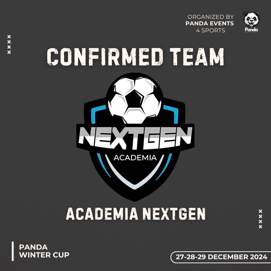🆆🅴🅻🅲🅾🅼🅴 🔵⚫️

Academia NextGenconfirmed team in 𝐏𝐚𝐧𝐝𝐚 𝐖𝐢𝐧𝐭𝐞𝐫 𝐂𝐮𝐩.

• UNDER 12

#torneo #torneofutbol #alevin #benjamin #torneoalevin #torneobenjamin #pic #pandawintercup #alfaz #alfazdelpi #alicante #futbolbase #U10 #U12