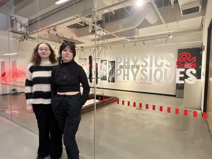 🎨 Two RIC talents shine at the Chazan Family Gallery! Don’t miss Physics and Physiques, featuring Alia Del Borgo’s intricate prints &amp; Natalia Miller’s bold sculptures. On view now through Jan. 18. #RICArt #ChazanGallery #SupportLocalArtists