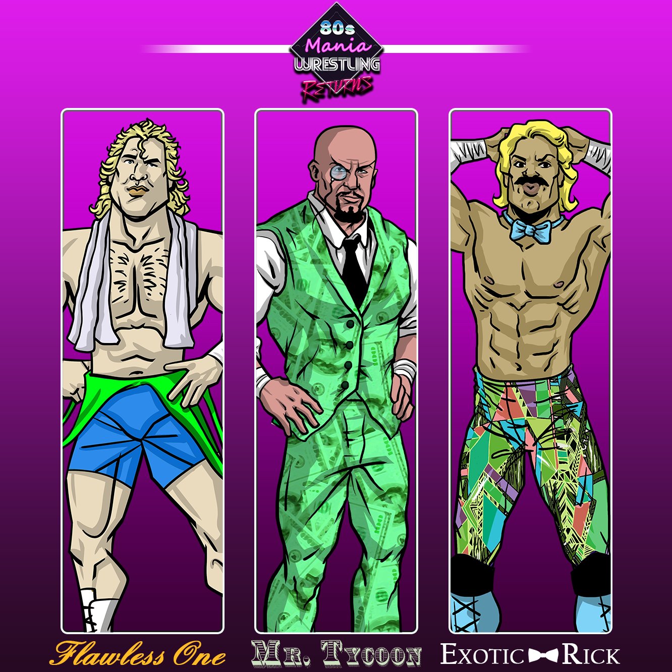 80s mania wrestling hotsell