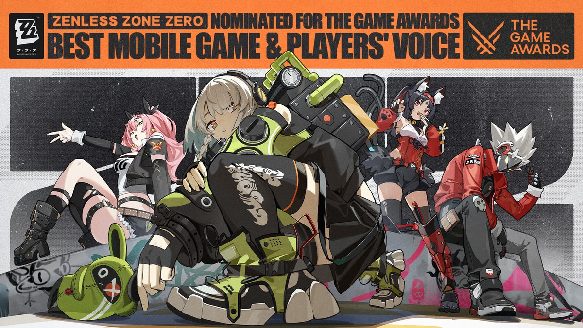 [Ridu Honor | A Thank-You Letter to All Proxies]

Dear Proxies,
Thanks to your support, Zenless Zone Zero was nominated for the TGA 2024 Best Mobile Game award and the Player's Voice award.
As a token of our gratitude to all Proxies, we've prepared a special gift for you —