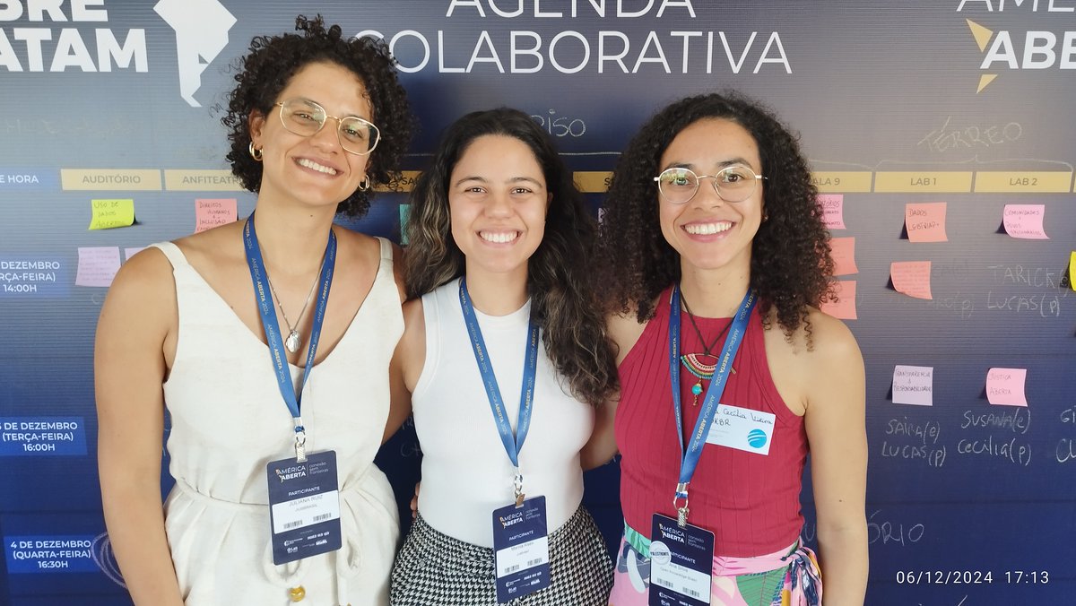 Semana passada ocorreu #AméricaAberta,evento para discutir sobre pesquisa,publicação e uso de #DadosAbertos na América Latina. Além do Encontro da <a href="/opengovpart/">Open Gov Partnership</a> Tive a alegria de contribuir com a palestra sobre dados abertos e #QualidadeDeDados cecivieira.com.br/dados-abertos-…

#CodaBR