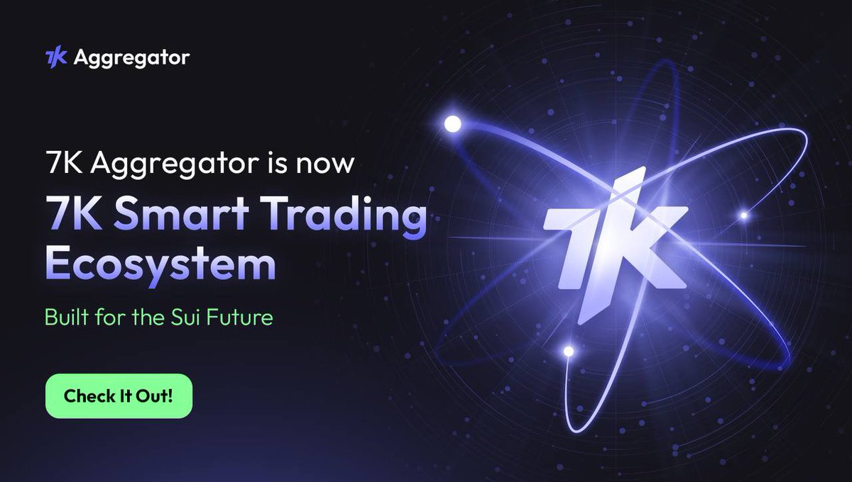 1/ $SUI thread 🧵

Recently I started exploring the $SUI ecosystem, in the search of new Dapps, communities and experiences.

In this new journey of mine I stumbled across a very cool protocol- <a href="/7k_ag_/">7K DeFi /水/ on Sui</a> , which I found pretty simmilar with something we have home- <a href="/ash_swap/">AshSwap 🔥</a>, but