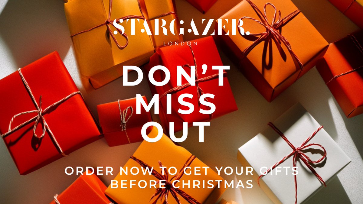 Ensure you place your order to meet the last dispatch for Christmas.
UK 20th December
US / EU 17th December
stargazer-products.com