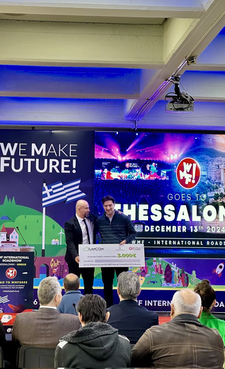 lancomgr's tweet image. Thrilled to sponsor WMF Startup 2024 at HELEXPO, Thessaloniki! 🚀

Our COO, Mr. Nikos Zachariadis, highlighted Greece as a Balkan innovation hub in his keynote, “Balkan Gate: A New Connectivity Era.”

#Lancom #Innovation #WMFStartup2024