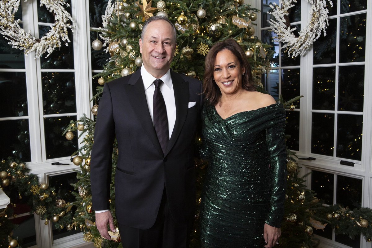 Aims9er's tweet photo. My time couple of the year… is Kamala Harris and her Douglas Emhoff. https://t.co/emNb7rs1We