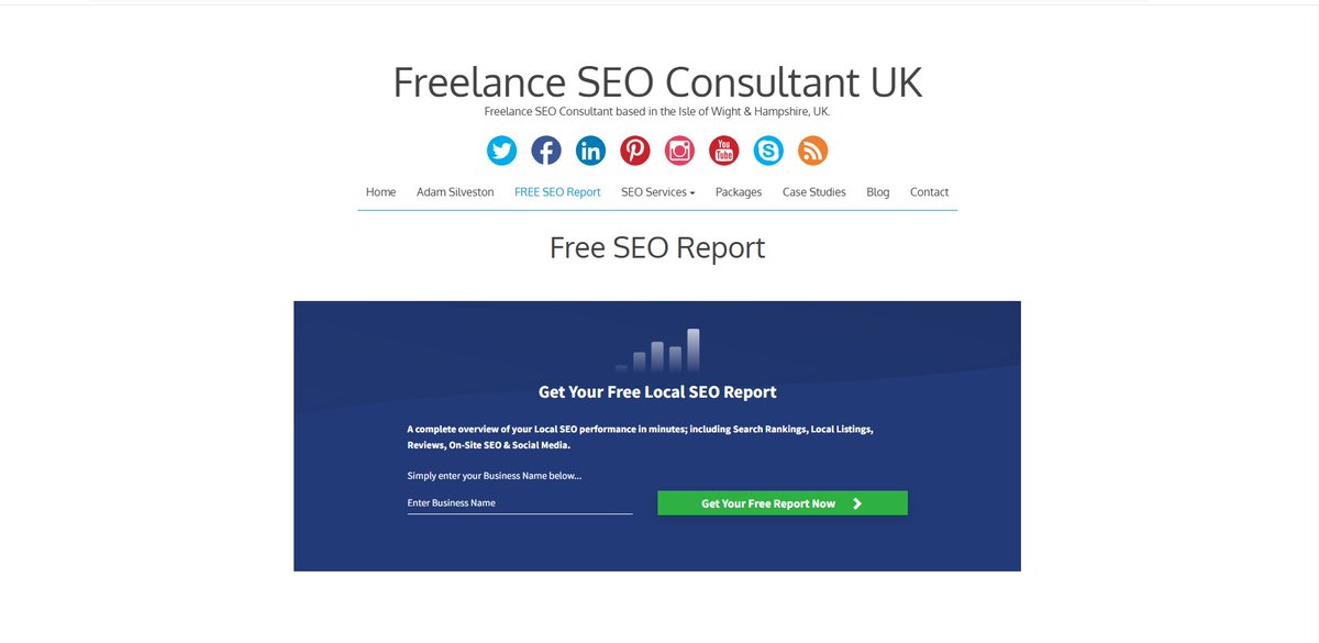 🌟 Grow your Local SEO in 2025! 🌟

Try our Free Local SEO Report Tool 📊
👉 freelanceseoconsultant.uk/free-seo-repor…
✅ Links &amp; Authority
✅ Rank Tracker
✅ Listings
✅ Google Audit &amp; more!

Need help? Contact us today! 🔍
👉 freelanceseoconsultant.uk/contact/
#FreeSEOReport 🎯 #LocalSEO 🏙️ #SEO
