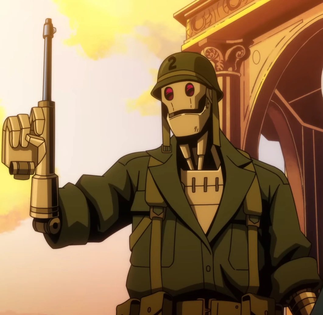 Listen3000's tweet image. I know a nazi HATE to see him coming

#CreatureComandos #GIRobot