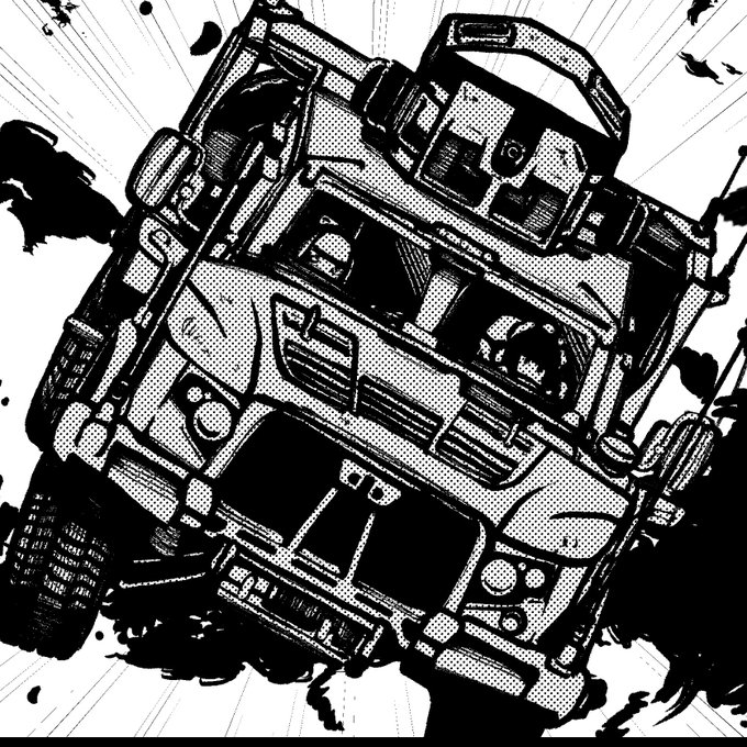 冬コミ新刊、意図せず陸海空メカ制覇してた 