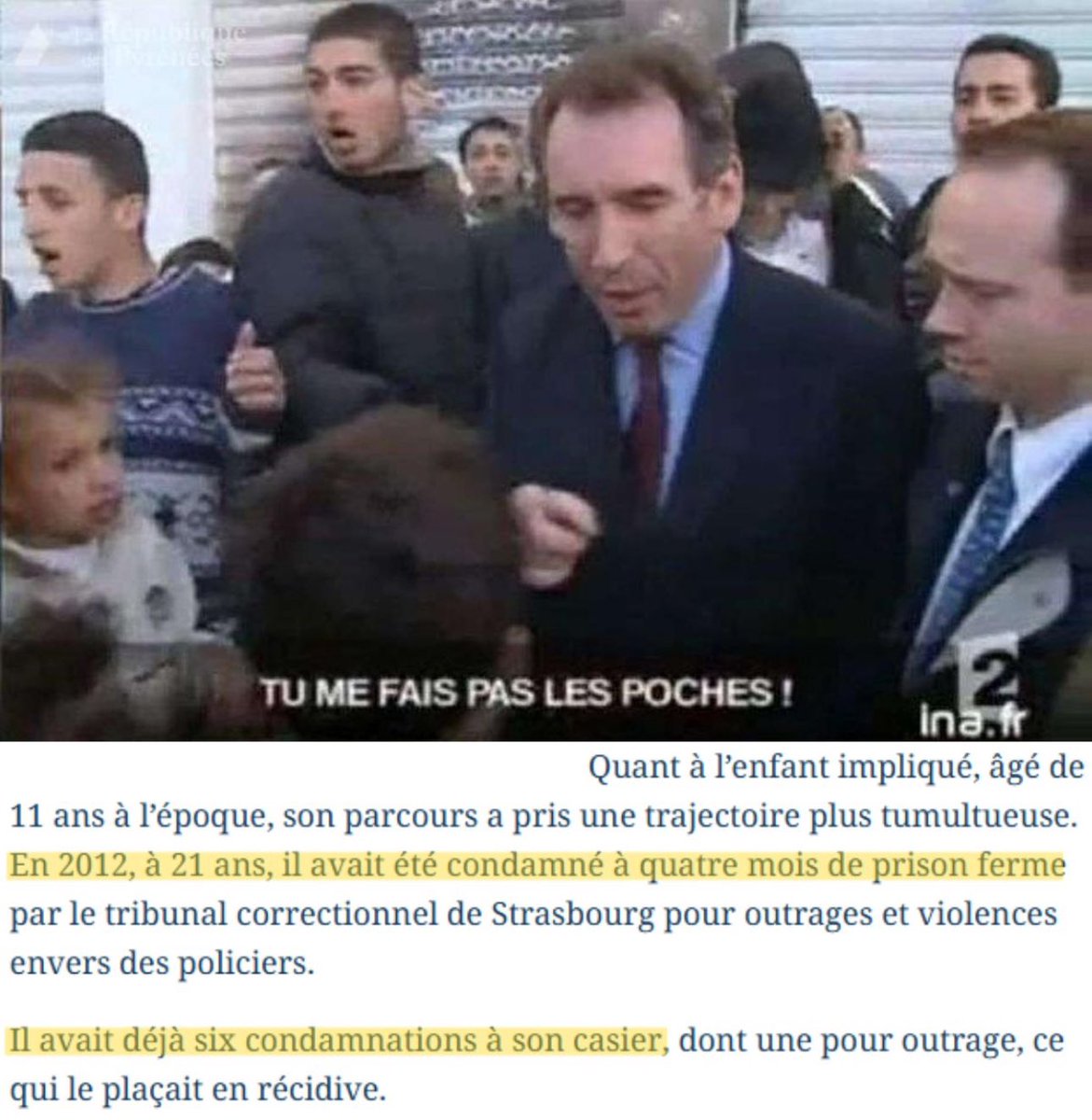 DThetraining75's tweet photo. @IliesDjt Mdr c’est le seul moment de sa vie où il a sorti un peu les corones: 

Remise du contexte pour les arabes qui défendent le petit: https://t.co/g8uBEP31Ba