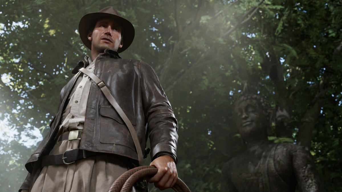 cognitionescio's tweet photo. Indiana Jones and the Great Circle

-Amazing puzzle
-Amazing gameplay
-Amazing cutscene 
-Amazing graphic and performance
-Amazing voice actor and motion capture
-Amazing fan services 
-Amazing art direction
-Bethesda's biggest game ever after Skyrim and Fallout https://t.co/fmXCCUdsbQ