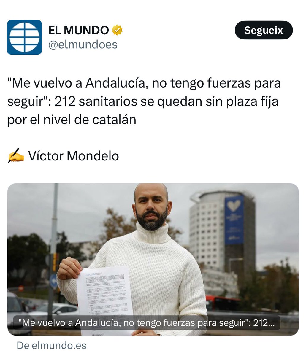 Ser funcionari no és una feina de per vida que et regala la societat, sinó un servei públic. Parlar en català a l’Administració és un DRET de la ciutadania que el funcionari ha de garantir. Per tant, si no tens el nivell de català adequat, no pots ser funcionari. Ras i curt.
