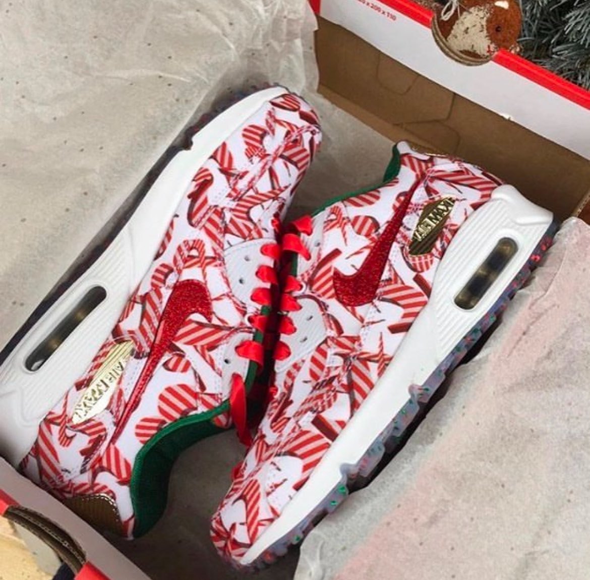 airmax 90 candy cane