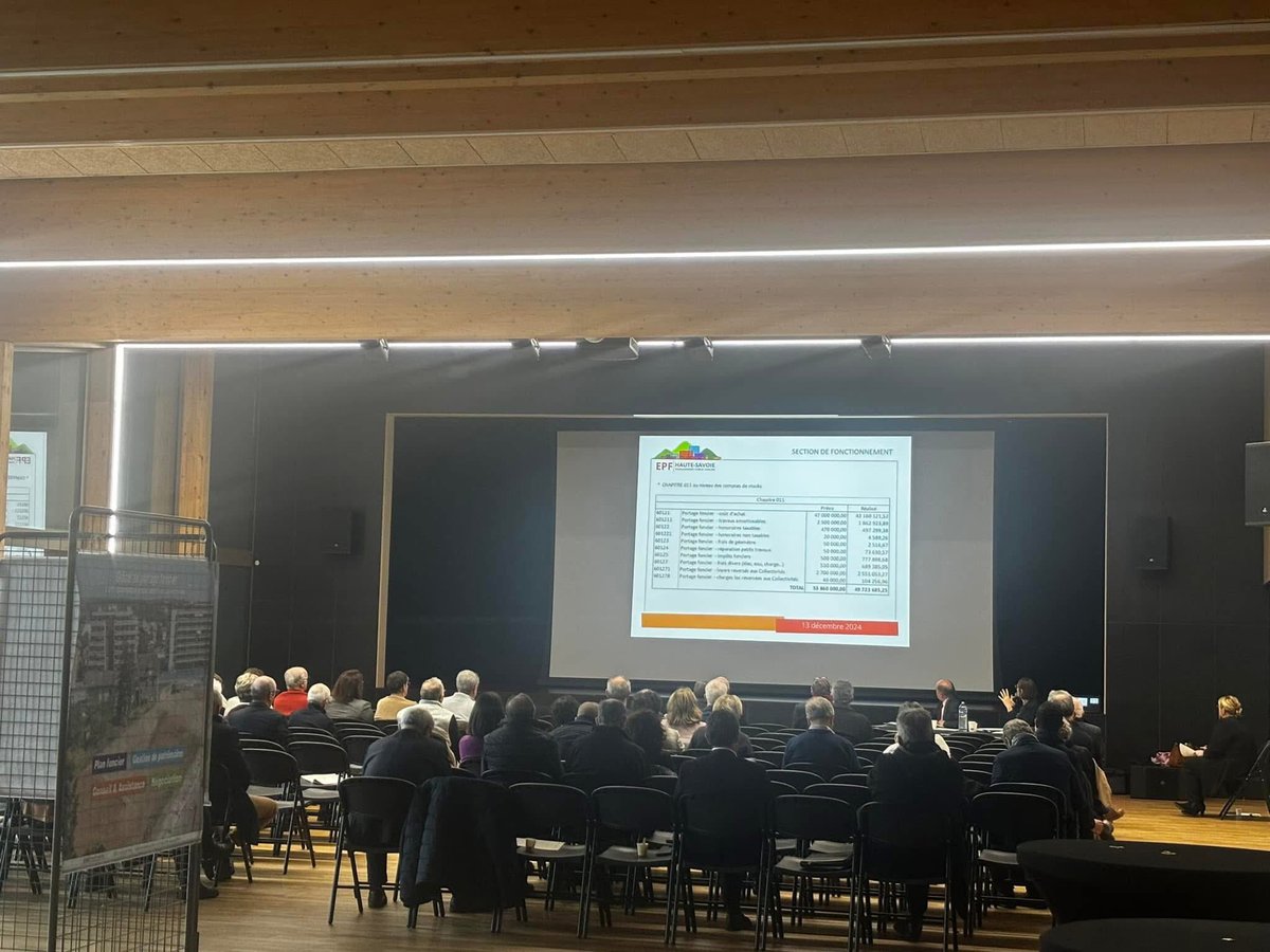 noel_sylviane's tweet image. En représentation de la Région @auvergnerhalpes  à l&apos;Assemblée générale de l&apos;EPF 74 à Eteaux
@epfl74