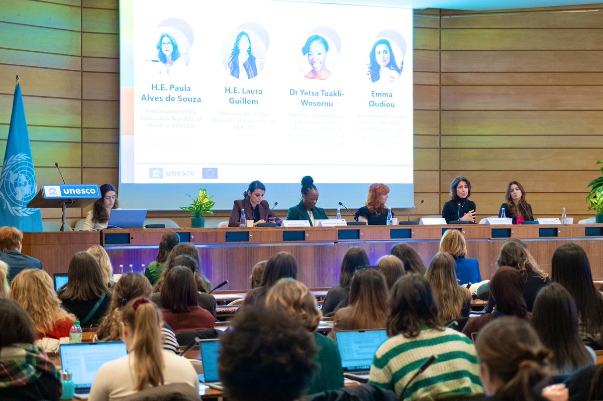 🇪🇺 Ambassador Christina Kokkinakis (@ckokkinakis) on Twitter photo Tackling #ViolenceAgainstWomen is at the heart of #EU fight ag discrimination
Voices need to be heard from #athletes & #survivors of violence to tackle #impunity <a href="/emmaoudiou/">emma.Oudiou</a>
🙏 <a href="/MarleneNidecker/">Marlene Nidecker</a> <a href="/YetsaTuakli/">Yetsa Tuakli MD MPH</a> & all panelists for their insights #EU4HumanRights
<a href="/EUatOECD_UNESCO/">🇪🇺 EUatOECD-UNESCO</a> Tackling #ViolenceAgainstWomen is at the heart of #EU fight ag discrimination
Voices need to be heard from #athletes & #survivors of violence to tackle #impunity <a href="/emmaoudiou/">emma.Oudiou</a>
🙏 <a href="/MarleneNidecker/">Marlene Nidecker</a> <a href="/YetsaTuakli/">Yetsa Tuakli MD MPH</a> & all panelists for their insights #EU4HumanRights
<a href="/EUatOECD_UNESCO/">🇪🇺 EUatOECD-UNESCO</a>
