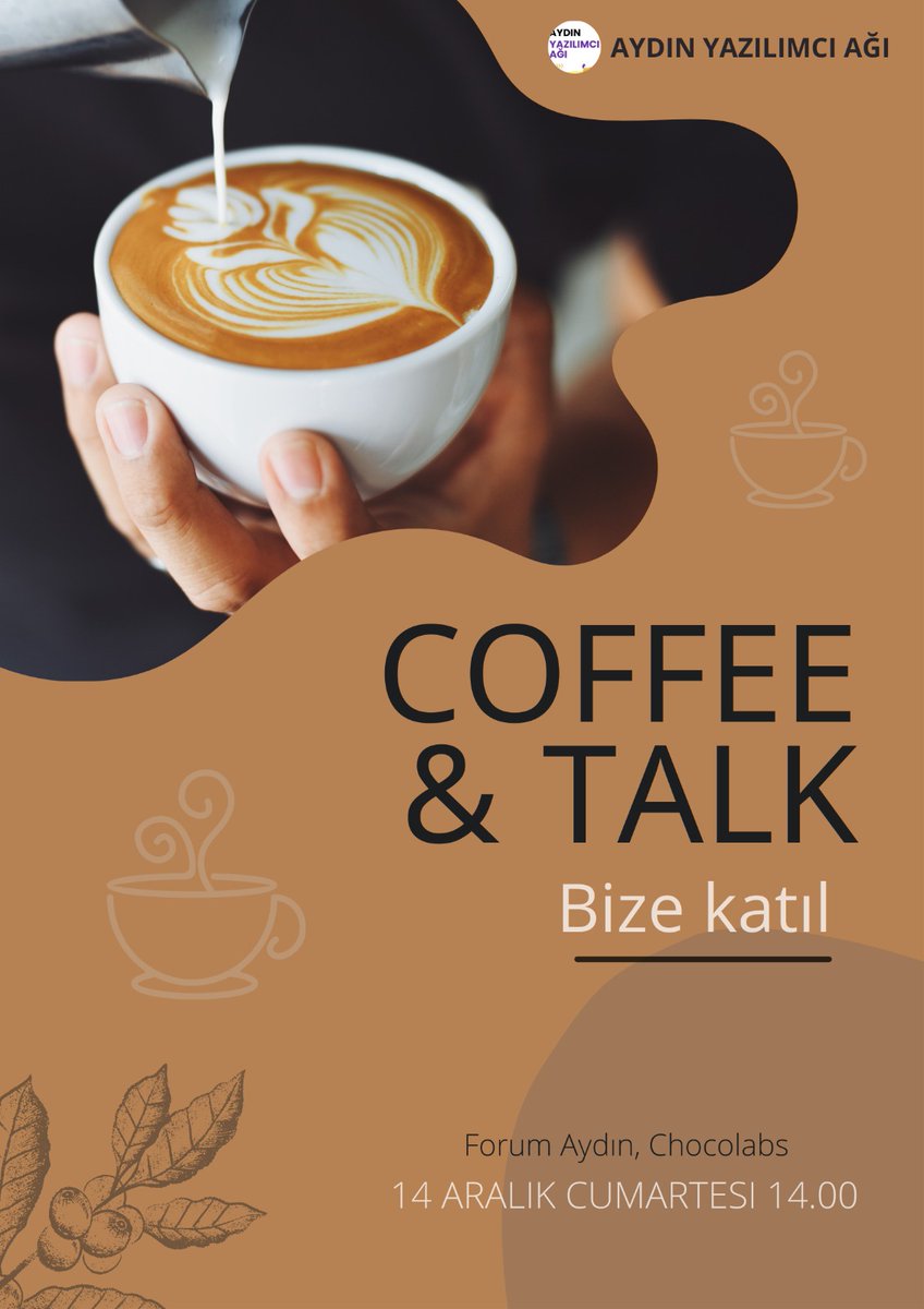 Yarın 14:00-16:00 arası buluşuyoruz! Herkesi bekleriz 👋