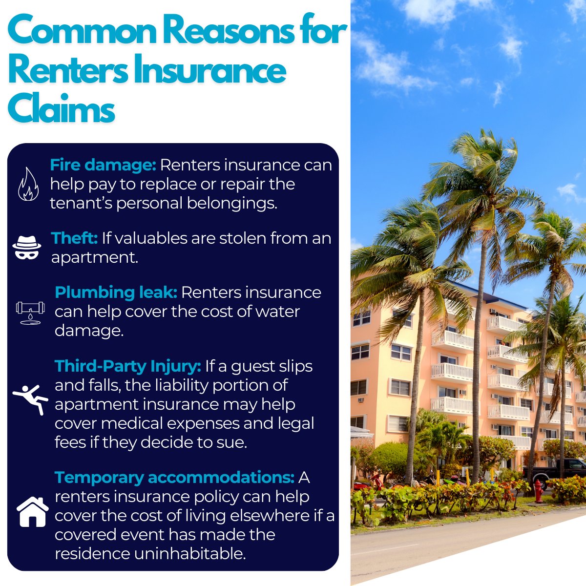 ShapiroInsGroup's tweet image. Renters insurance can cover a range of situations, but it can still be challenging to know the appropriate time to file a claim. Below are common scenarios for people to file renters' insurance claims and some guidelines for when to consider filing a claim.

#RentersInsurance