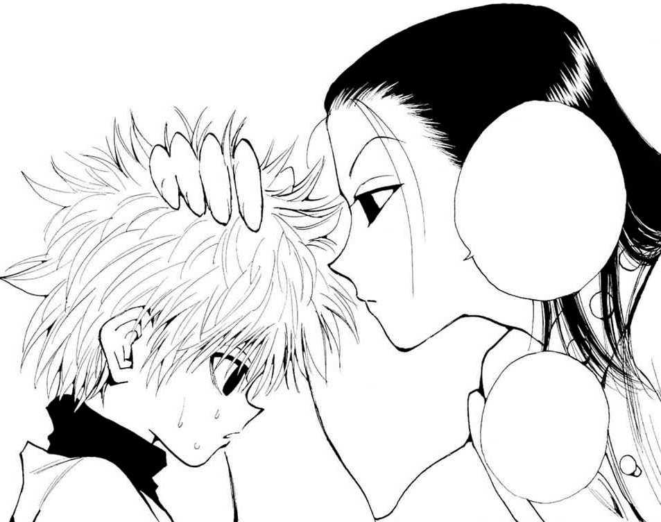 Eos86399742's tweet photo. retz!lore coded but for a less unserious answer these two along with killua and kikyo https://t.co/5XVVEr6uPm