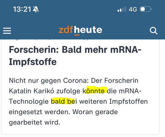 sschu's tweet photo. @Querdenkergirl @PeterBe54437287 @ZDFheute Dan würde ich Ihnen und allen Eltern raten, noch schnell ihre Kinder und sich selbst vollständig impfen zu lassen, bevor die seit Jahrzehnten bewährten Impfstoffe ersetzt werden. https://t.co/Wixpy8sVFc