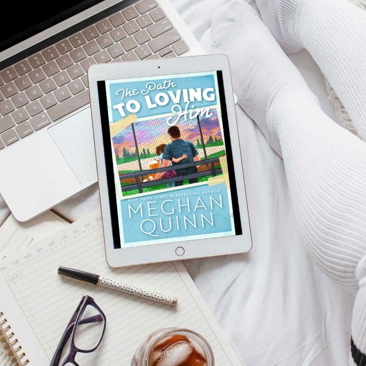 THE PATH TO LOVING HIM by <a href="/AuthorMegQuinn/">Meghan Quinn</a> is releasing January 7th! Check it out and pre-order your copy of this sexy, forced proximity, single dad romance today!
mybook.to/ThePathToLovin…