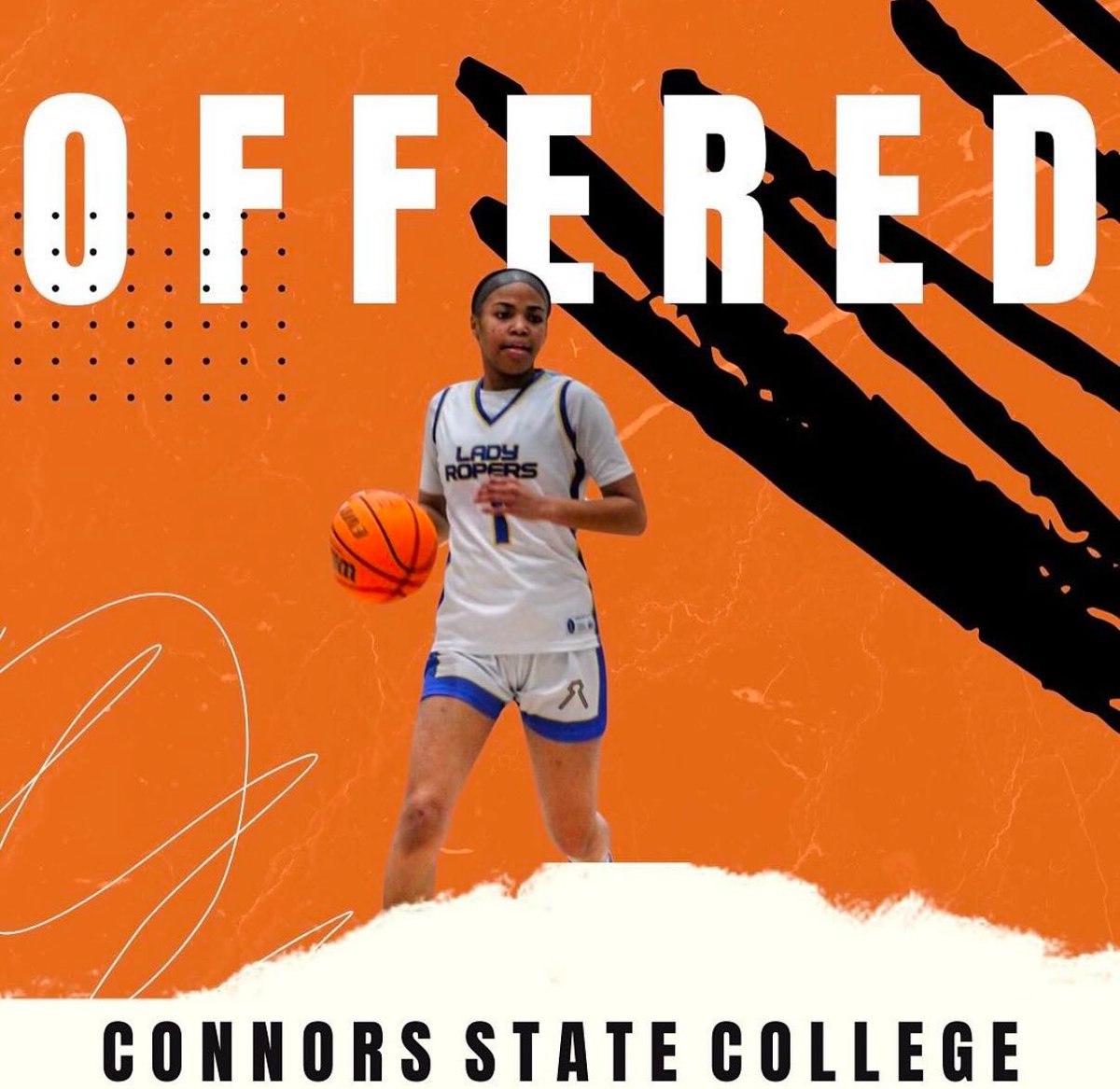 Congrats to our senior Lynzie Overstreet on receiving offers from Neosho County, Baton Rouge CC, &amp; Connors State.