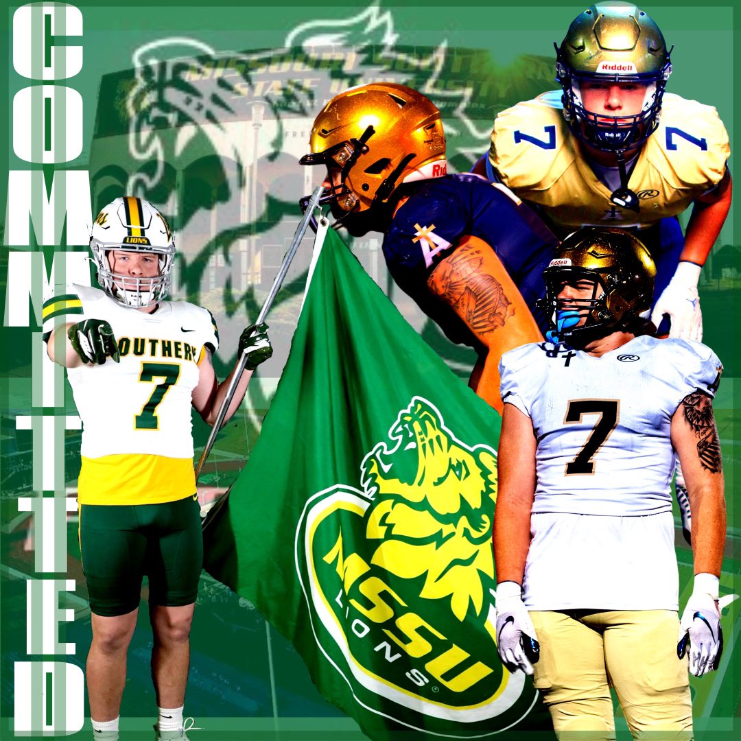 AlthoffFootball's tweet photo. Congratulations to Cooper Zimmer for making his commitment to Missouri Southern State University!  Coop - we are very proud of you and know you are going to do great things at MSSU!  
#stackyourbrick https://t.co/wnT0oCE9wz