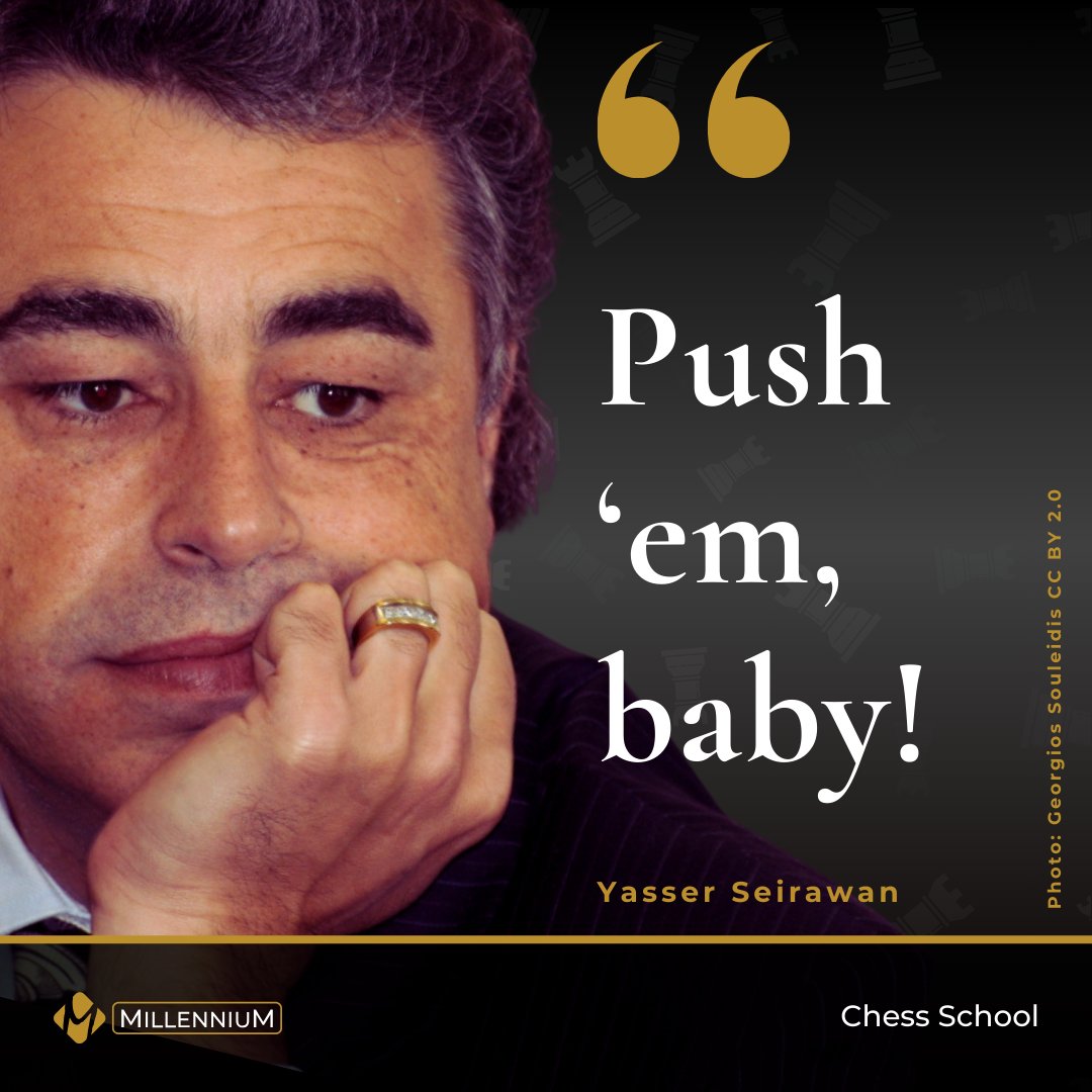 ChessMillennium's tweet image. The closer they get to the back rank, the stronger they become. Therefore: let your passed pawns run!

Find out on: computerchess.com/en/best-practi…

#chess #chesspuzzle #chesstactics