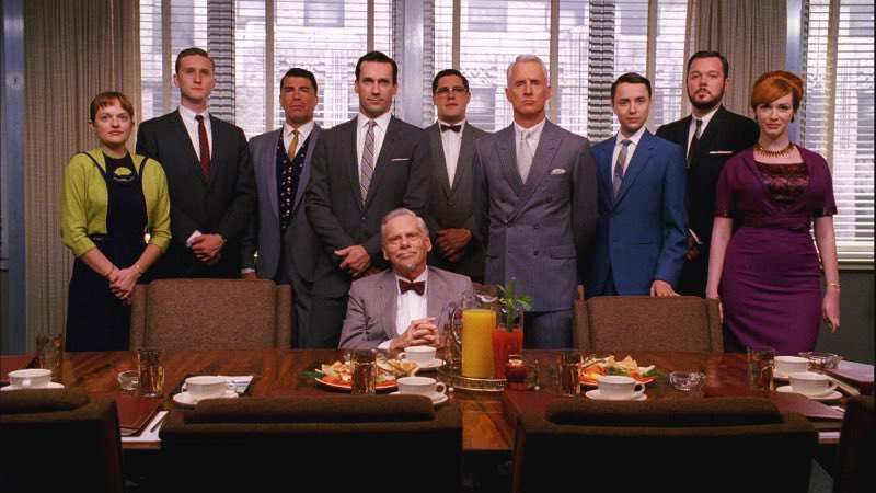 BETTYDR4PER's tweet photo. to celebrate the 61st anniversary of SCDP’s creation: we listen and we don't judge, mad men edition https://t.co/aLv9bAIibt