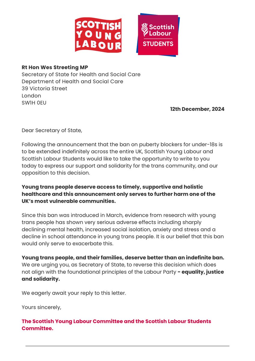 Scottish Labour Students tweet media