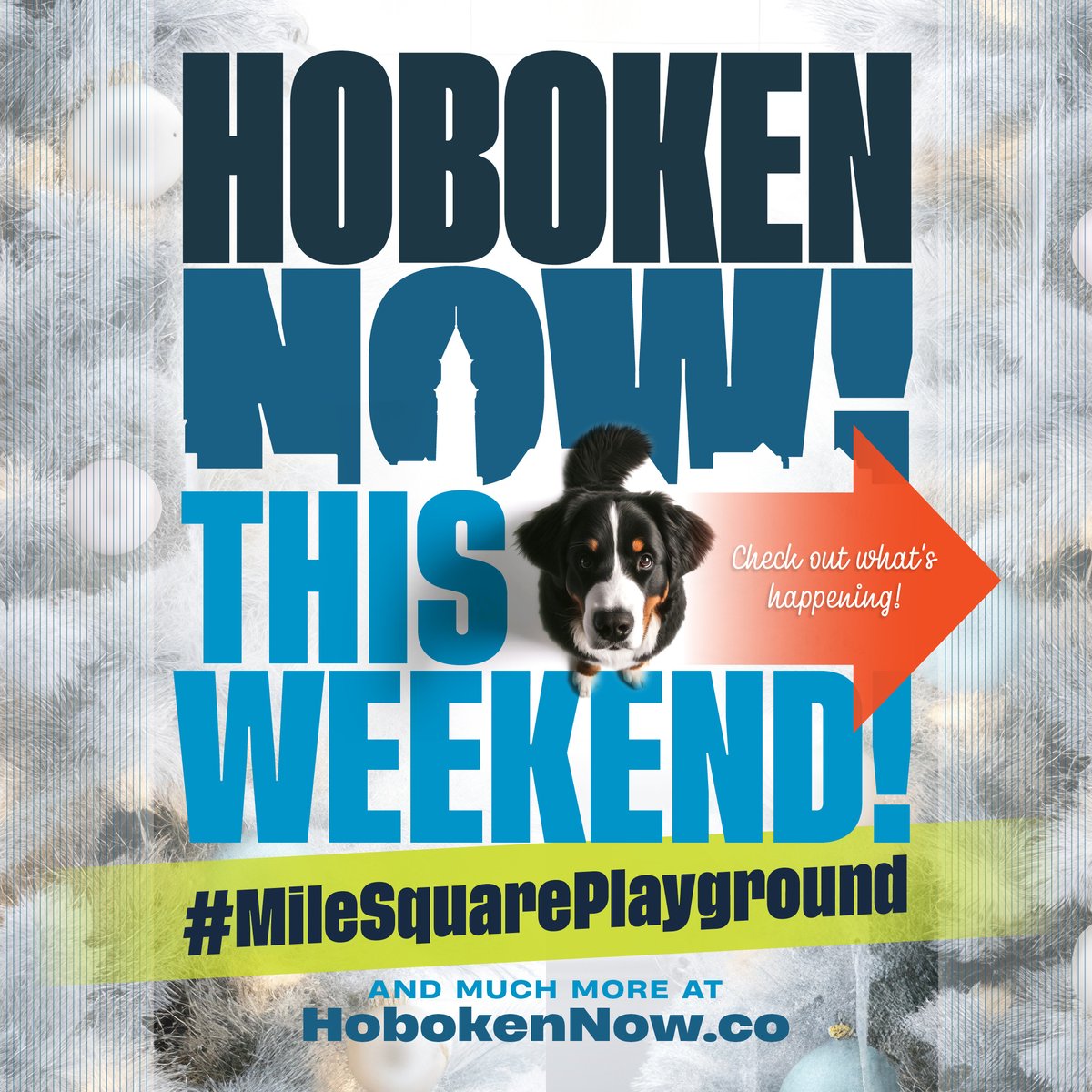 🥂 Start scrolling! Visit HobokenNow.co/events 🎄
The next couple of weeks are jam-packed with holiday events you won’t want to miss! 🎄✨
#milesquareplayground #hobokennow #hoboken