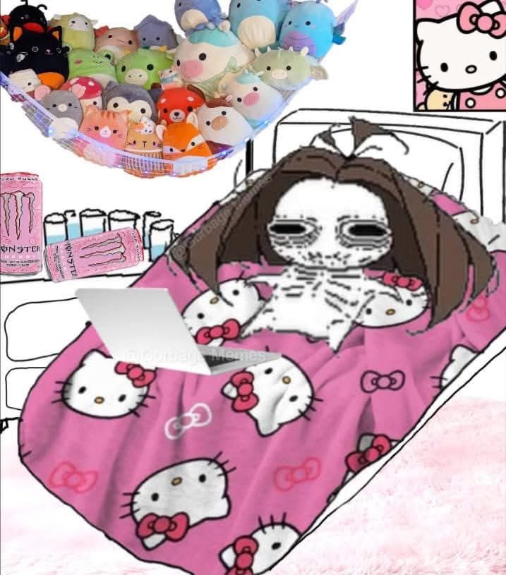 Jellybean6660's tweet photo. Me now hehe #hellokittygirl https://t.co/FzYk8DttQR