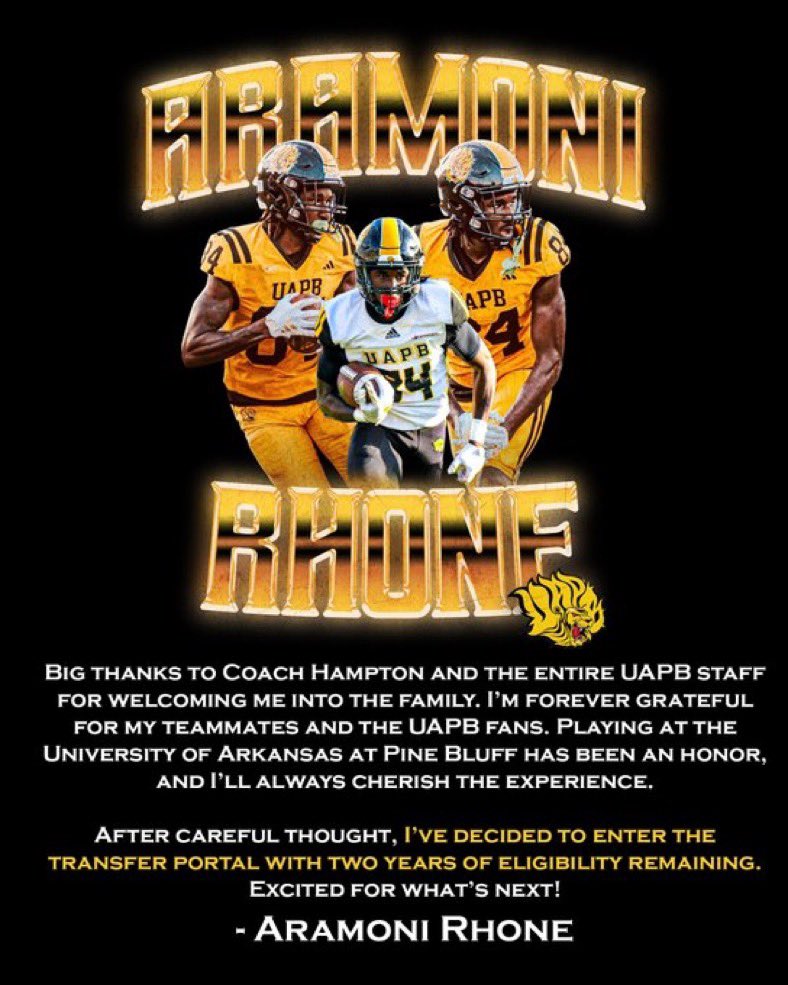 Thank you <a href="/UAPBLionsFB/">𝐆𝐨𝐥𝐝𝐞𝐧 𝐋𝐢𝐨𝐧𝐬 𝐅𝐨𝐨𝐭𝐛𝐚𝐥𝐥 🏈</a>