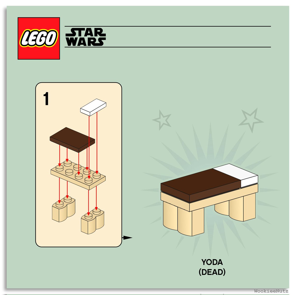 #StarWars #LEGO
Yoda