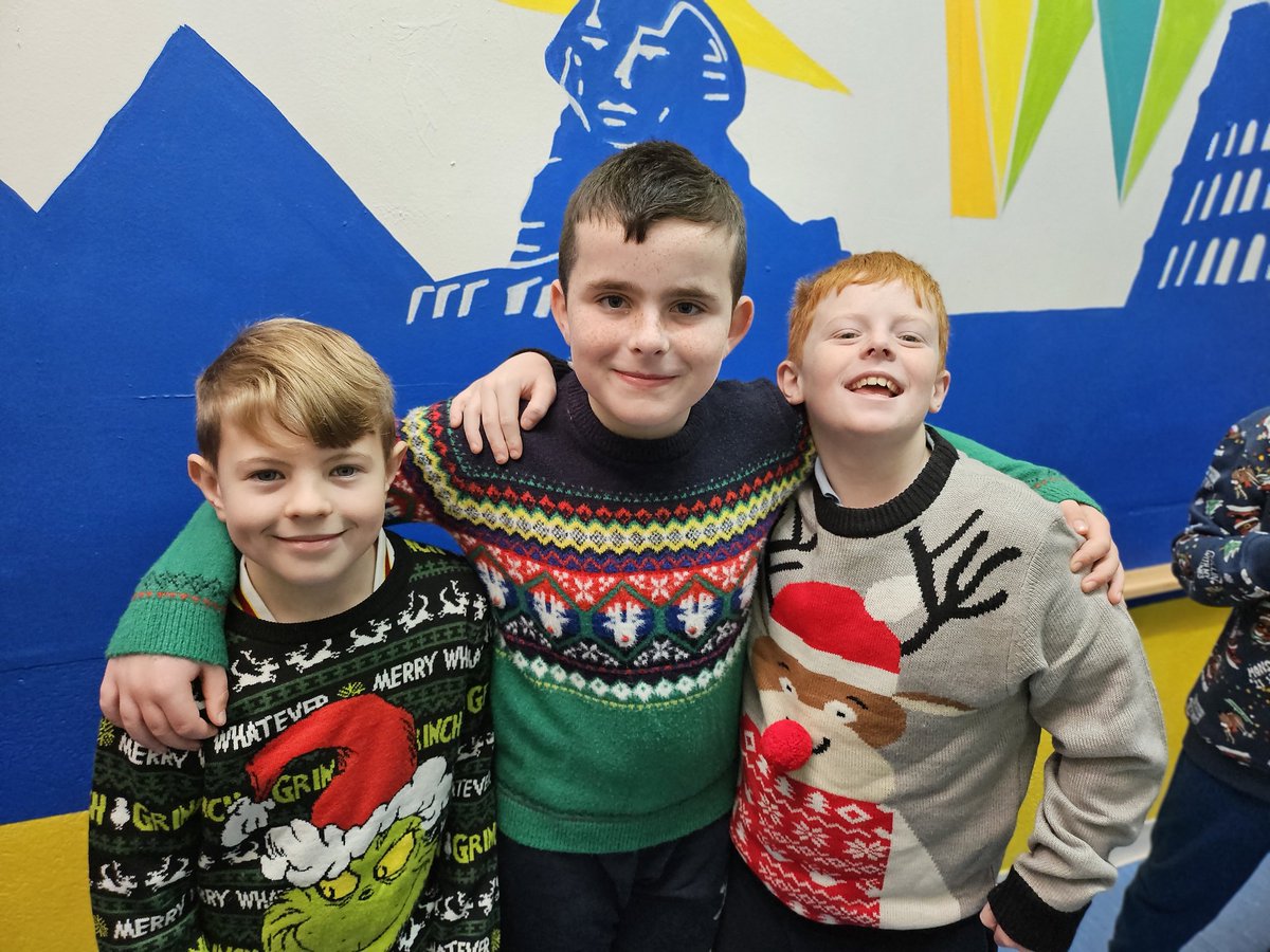 The Christmas spirit is alive and well in St. Kevin's, from jumpers to artwork, and we've even spotted some mischievous elves about!! 😂💙🎄😂💙🎄😂