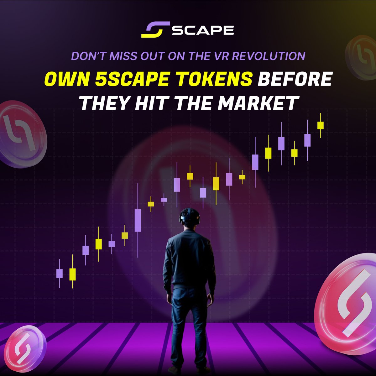 5th_scape's tweet photo. 🚀The Next VR Giant is Rising—Don’t Miss Out! 🌟
The road to the moon starts here! 🌕 This is your last chance to own 5Scape tokens before they hit the market in January 2025.
With 30,000+ investors already gearing up for the launch, the momentum is unstoppable. 🔥
Be part of the next big revolution in VR. The future is calling—are you ready to answer? ⏳
Visit:- https://t.co/YNdJJ5AtXN

#LuckHunter #LHUNT #virtualreality #vrgaming #trending #viral