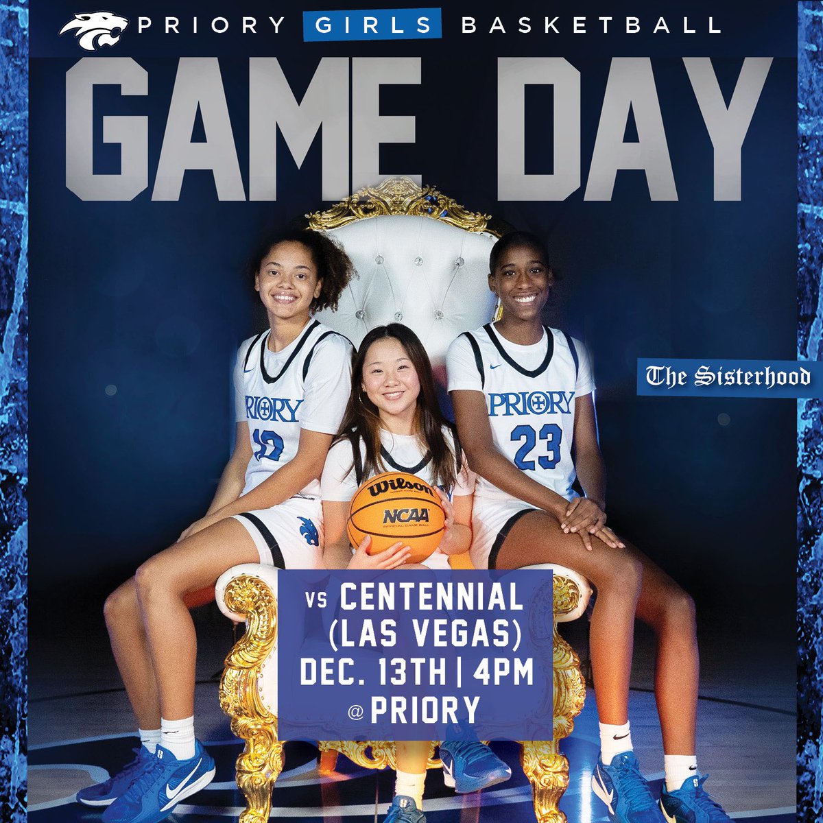 Game Day vs Centennial (Las Vegas)
4pm @ Priory