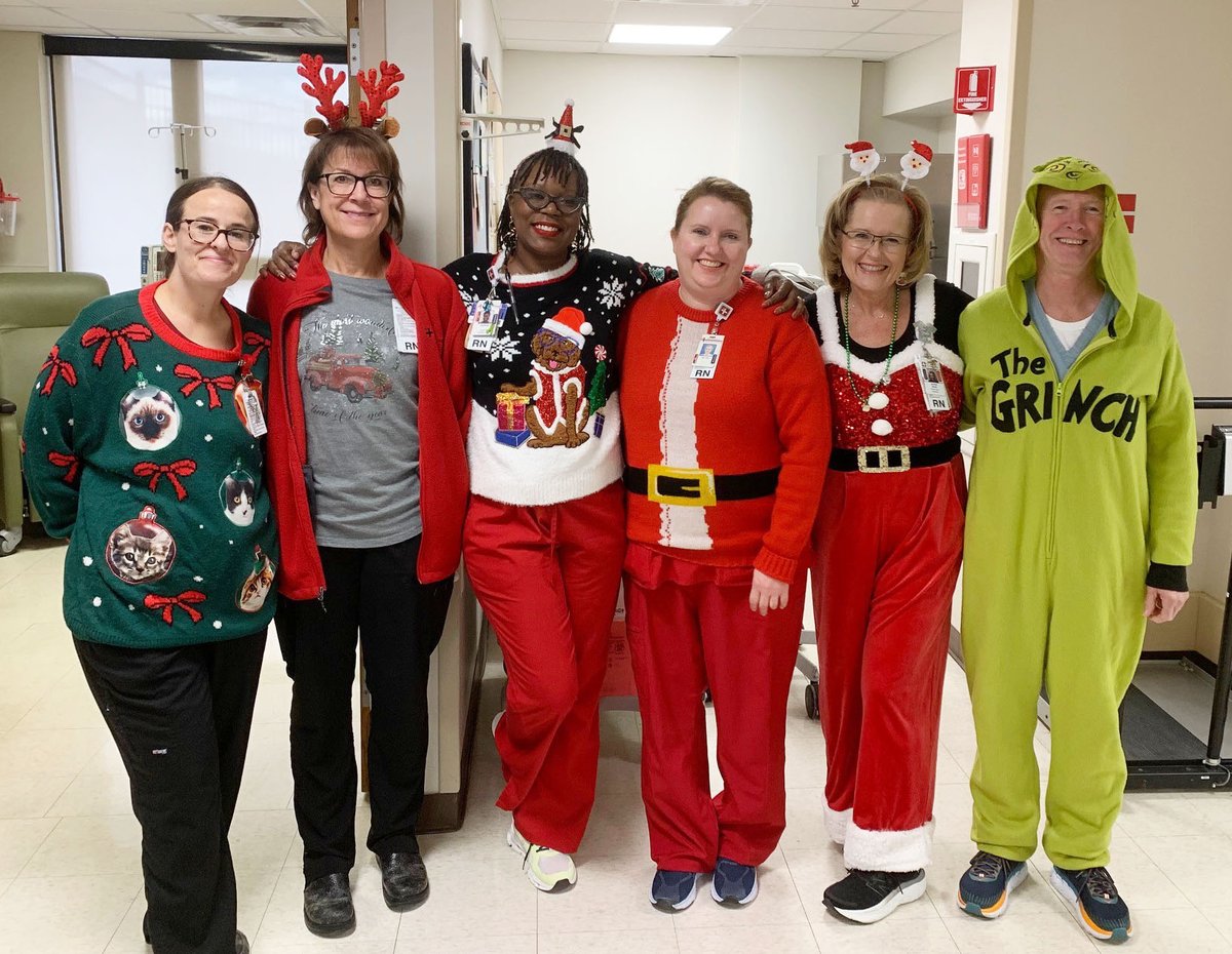 What a wonderful season and what a wonderful team. We had an absolute blast celebrating the holiday season alongside our staff, volunteers, and physicians. Their festive spirit and energy are what make them special for each other and our patients. #holidayspirit #happyholidays