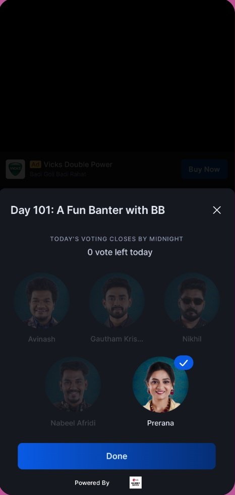 One last time. 🥺
That was a worthwhile season with #Prerana. ♥
Every smile, tear &amp; scar made you stand strong as the only female. You go girl! 👑

#BiggBiss8Telugu #BiggBossTelugu8