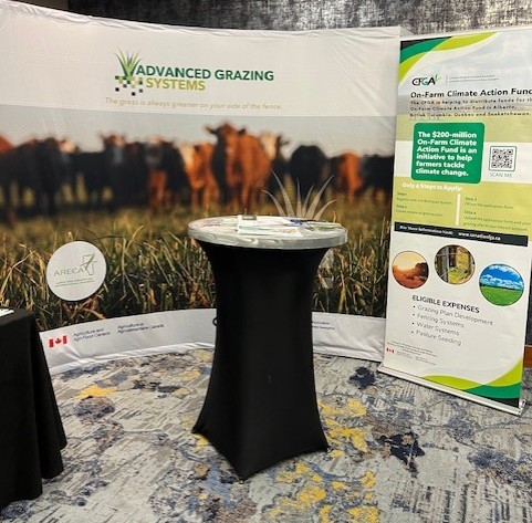 CFGA_ACPF (@cfga_acpf) on Twitter photo We were pleased to be at the <a href="/ABSoilGrazing/">Western Canada Conference on Soil Health & Grazing</a> this week. Great to share about our Advanced Grazing System course and mentorship program and opportunities with the On-Farm Climate Action Fund. Here's to improving #soilhealth and #rotationalgrazing!
canadianfga.ca/en/projects/ We were pleased to be at the <a href="/ABSoilGrazing/">Western Canada Conference on Soil Health & Grazing</a> this week. Great to share about our Advanced Grazing System course and mentorship program and opportunities with the On-Farm Climate Action Fund. Here's to improving #soilhealth and #rotationalgrazing!
canadianfga.ca/en/projects/
