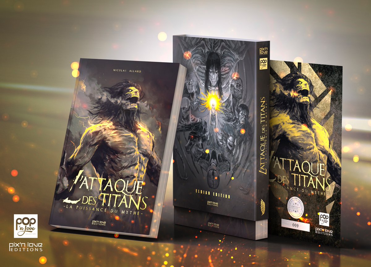 Pixnlove's tweet photo. 🎅 CALENDRIER DE L'AVENT 🎅

Tentez de remporter un exemplaire du livre "L'Attaque des Titans" de @nicolasallard74  en version Collector !  

➡️ RT + Like
➡️ Follow @Pixnlove

👉 Tirage au sort lundi. https://t.co/6CTSS2vSZI