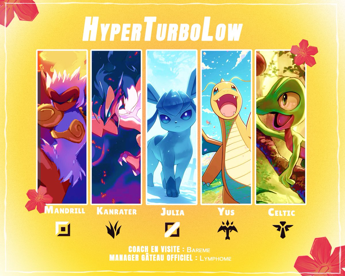 Y'A QUI DEMAIN ? 👀👀

VOICI NOTRE ÉQUIPE POUR LA WINTER BREAKERS 2024 !! 

🐒- <a href="/MandrillSphinx1/">Mandrill</a> 
🐺- Kanrater
👸- <a href="/_XlA0VEN/">KC Julia ✰</a> 
👑- <a href="/YusOuphaa/">Yus</a> 
😳- <a href="/CelticMallow/">CelticMallow ✿</a>

🍰- <a href="/Lymphomee/">Lymphome</a> 
🧠- <a href="/bareme_coach/">bareme_LoL</a> 

Merci à <a href="/Shaimigurumi/">Sha</a> pour me suivre ENCORE dans mon délire !