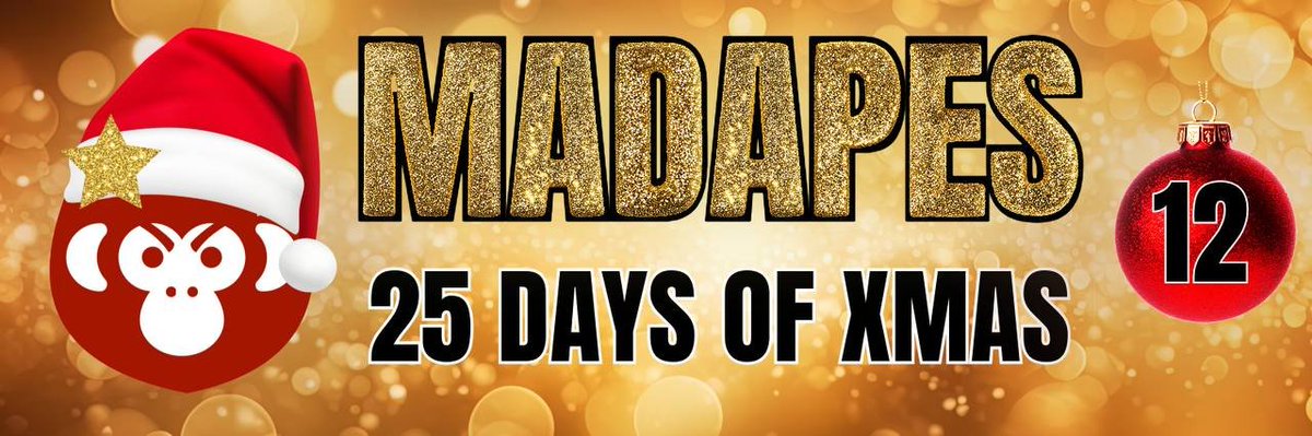 madapescall's tweet photo. 🎁 25 DAYS OF XMAS Winners 🎁 

MadApes $25, 000 🎄 Giveaway Day 13
https://t.co/N658f6A23H
https://t.co/2Q7pKwOAwV
https://t.co/tKbOiNs4cp
https://t.co/k055sz9X4G https://t.co/mfpkNvBFku