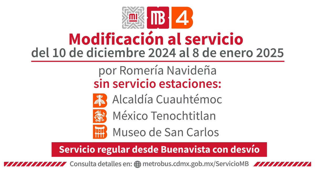 Metrobús CDMX tweet media