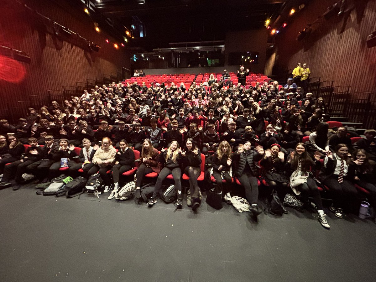Our S1s had a great time watching <a href="/CnauldTheatre/">Cumbernauld Theatre</a>’s Christmas show Pinocchio today. They had an absolute blast and were a credit to themselves and the school. Well done team! #weareFHS #weareinclusive